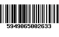 Código de Barras 5949065002633