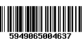 Código de Barras 5949065004637