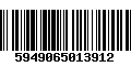 Código de Barras 5949065013912