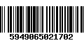 Código de Barras 5949065021702