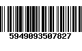 Código de Barras 5949093507827