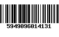 Código de Barras 5949096014131