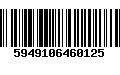 Código de Barras 5949106460125