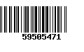 Código de Barras 59505471