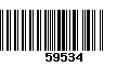 Código de Barras 59534