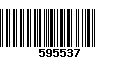 Código de Barras 595537