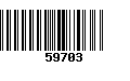 Código de Barras 59703