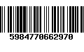 Código de Barras 5984770662970