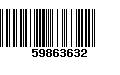 Código de Barras 59863632