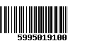 Código de Barras 5995019100