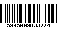 Código de Barras 5995099833774