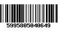 Código de Barras 5995805040649