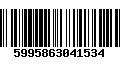 Código de Barras 5995863041534