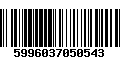 Código de Barras 5996037050543