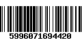 Código de Barras 5996071694420