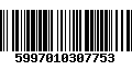 Código de Barras 5997010307753