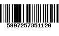 Código de Barras 5997257351120