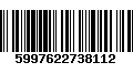 Código de Barras 5997622738112