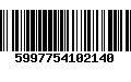 Código de Barras 5997754102140