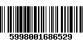 Código de Barras 5998001686529