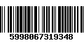 Código de Barras 5998067319348