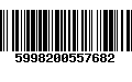 Código de Barras 5998200557682