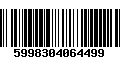 Código de Barras 5998304064499