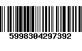 Código de Barras 5998304297392