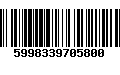 Código de Barras 5998339705800