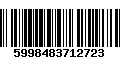 Código de Barras 5998483712723