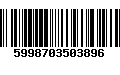 Código de Barras 5998703503896