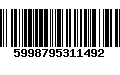 Código de Barras 5998795311492