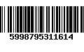 Código de Barras 5998795311614