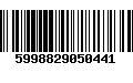 Código de Barras 5998829050441