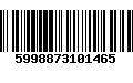 Código de Barras 5998873101465