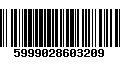 Código de Barras 5999028603209