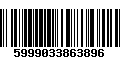 Código de Barras 5999033863896