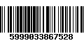 Código de Barras 5999033867528