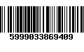 Código de Barras 5999033869409