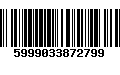 Código de Barras 5999033872799