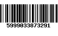 Código de Barras 5999033873291