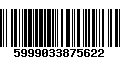 Código de Barras 5999033875622