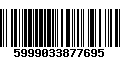 Código de Barras 5999033877695