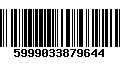 Código de Barras 5999033879644