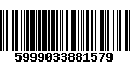 Código de Barras 5999033881579