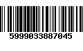 Código de Barras 5999033887045