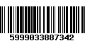 Código de Barras 5999033887342