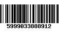 Código de Barras 5999033888912