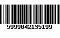 Código de Barras 5999042135199