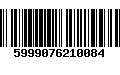 Código de Barras 5999076210084